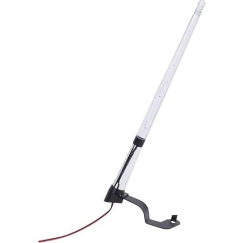 12V Universal Car External Light Antenna Flag Pole LED Light Signal AM FM Car Exterior Light Car Accessory