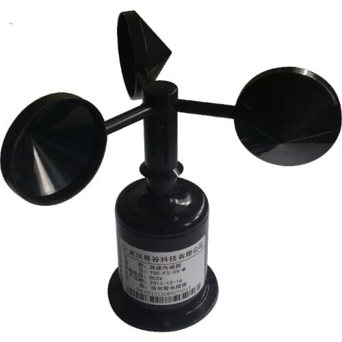 YGC-FS wind sensor transmitter cups anemometer standard 5V power supply pulse signal output