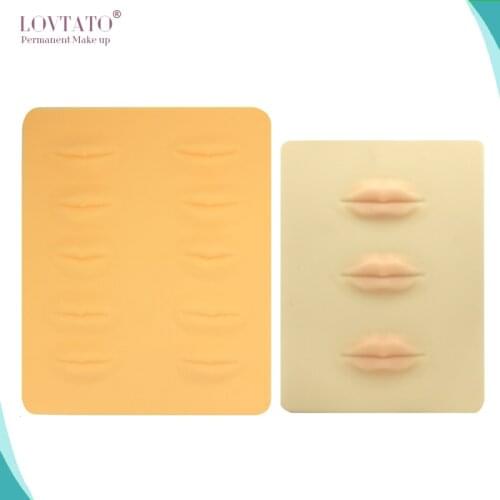 3D Lip Practise skin microblading tattoo supplies permanent makeup Lips latex tattoo practice skins tatuagem tatoo accessories