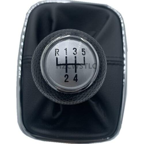 5 Speed Car Gear Shift Knob Lever Shifter Gaitor Boot For VW 1999-2004 Golf 4 IV MK4 GTI R32 For Bora Jetta MT