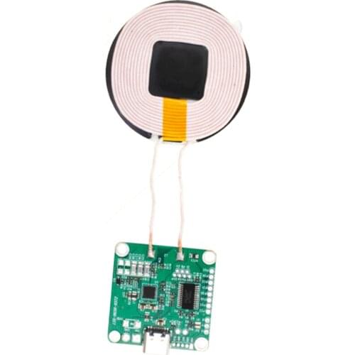 Taidacent USB C Wireless Charging Pad 15W IOS Universal QI Wireless Charging Transmitter 1CM Long-Distance 5 9V Wireless Charger