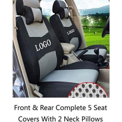Car Seat Covers Front&Rear Complete 5 Seat For Toyota Honda Nissan Mazda Lexus Jeep Subaru Mitsubishi Suzuki Kia Hyundai Covers