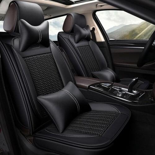 Ice silk car seat cover for geely atlas emgrand ec7 x7 gc6 mk ck car accessories 3D car seat protector