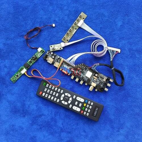 For M200FGE/M200FGJ/M200O3 Monitor controller board KIT 1600*900 Digital Signal LCD/LED LVDS 30 Pin HDMI-compatible USB VGA AV