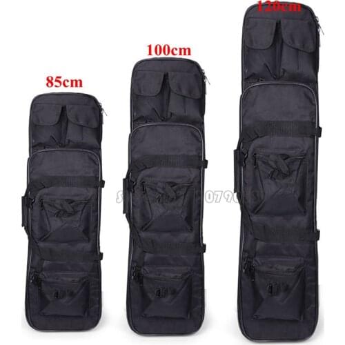 Dual Rifle Carrying Case Gun Bag Backpack Airsoft Holster Hunting Backpack Long Guns Square Carry Bags 85/100/120cm
