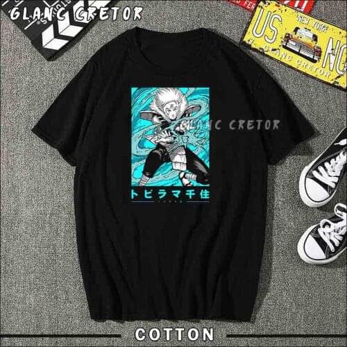 Senju Tobirama Anime Men T Shirt Summer New Style Tshirts men Casual Oversize Short Sleeve Harajuku Streetwear Anime T Shirt