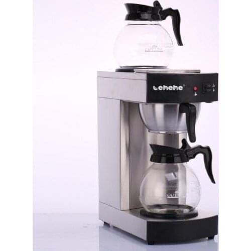 LEHEHE 1.8L high temperature glass pot upper and lower insulation tray American coffee machine