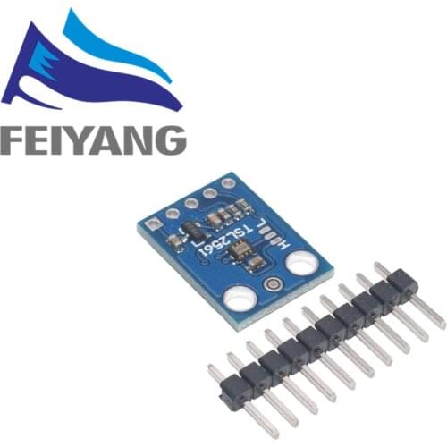 1pcs GY-2561 TSL2561 Light Sensor Breakout Infrared Light Sensor Module Integrating Sensor