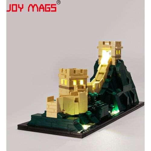JOY MAGS Only Led Light Kit For 21041 Architecture The Great Wall of China Compatible With 17010 NO Blocks Model