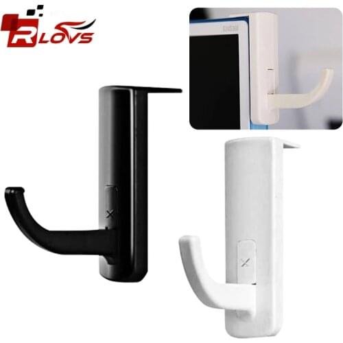 Sticker Durable Headset Stand Headphone Hanger Desktop Stand Table Cell Phone Holder Monitor For Gamer Desk Earphone Hook