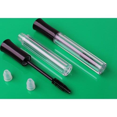 Wholesale 5ml Empty Mascara Tube Eyelash Vial Liquid Bottle Container Black Cap Refillable Bottles Makeup Accessories