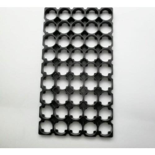 300pcs/lot MasterFire 5*9 18650 Batteries Spacer Radiating Holder Bracket Black Plastic Battery Storage Box Holder Brackets