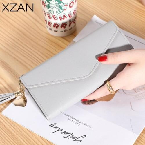 Card Holder Luxury Designer Womens Wallet 2021 New Long Three-fold Multi-card Position Clutch Female Multi-function Coin Purse
