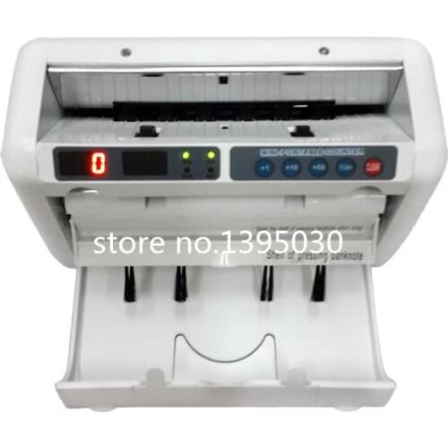 ≥900pcs/min Money Cash Counter Machine 110V/220V Suitable for EURO DOLLAR Multi-Currency Compatible Currency Counter OK1000