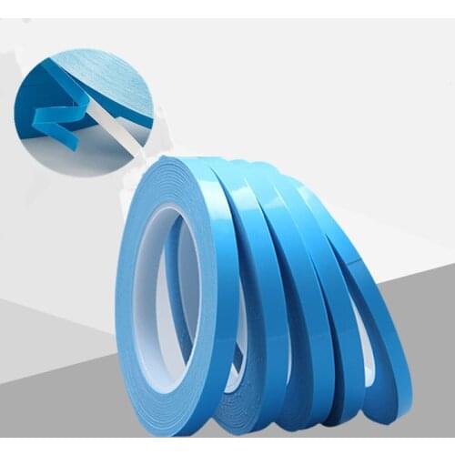 25M/Roll Thermal Conductive Double Side Tape 3mm 5mm 8mm 10mm 12mm Width Panel Light Adhesive Tape Chip PCB LED Strip Heatsink