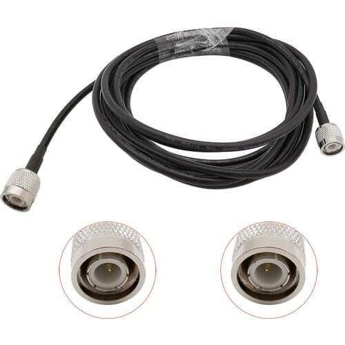 TNC Male to TNC Male Plug LMR200 Cable TNC Male to Male RF LMR200 Coaxial Cable GPS Navigation Antenna Extension Cable GPS