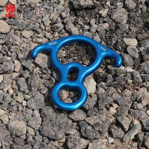 1PC Aviation Magnesium Aluminum Alloy Carabiner Hanging Buckle Quick Hook Outdoor Climbing Equipment 50KN Carabine