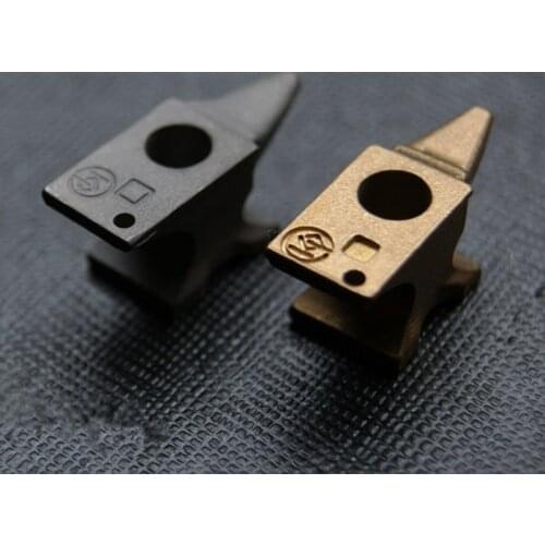 1PC Handmade Creative Titanium Brass Anvil EDC Paracord Beads Umbrella Rope Cord Lanyard Pendants Knife Beads Accessories