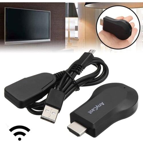 1PC USB WiFi Wireless Display Dongle Receiver Adapter For Anycast Miracast For Airplay 1080P TV For Photo Videos Movies Transfer