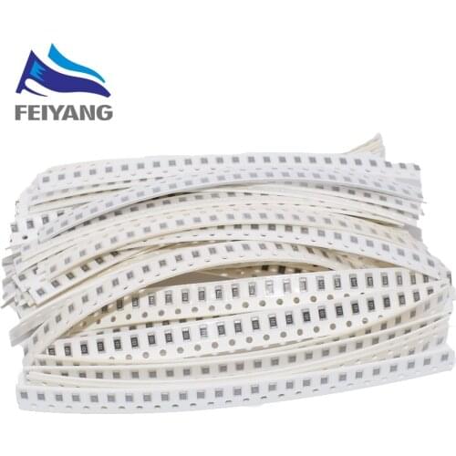 1206 SMD Resistor Kit Assorted Kit 1ohm-1M ohm 1% 33valuesX 20pcs=660pcs Sample Kit