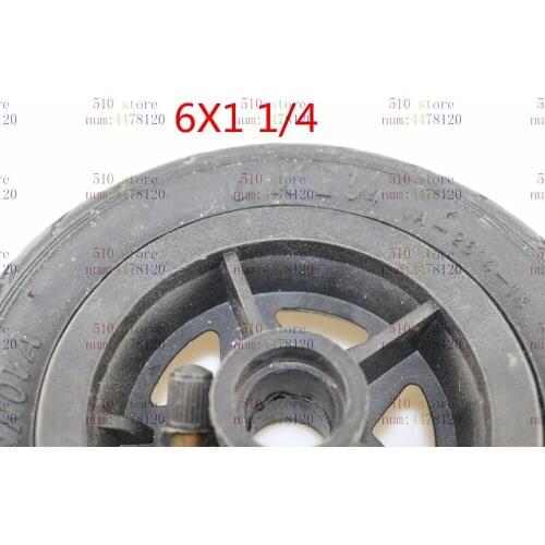 150MM Scooter Inflation Wheel With Hub With Inner Tube Electric Scooter 6X1 1/4 6 Inch Pneumatic Tire Hight Performance