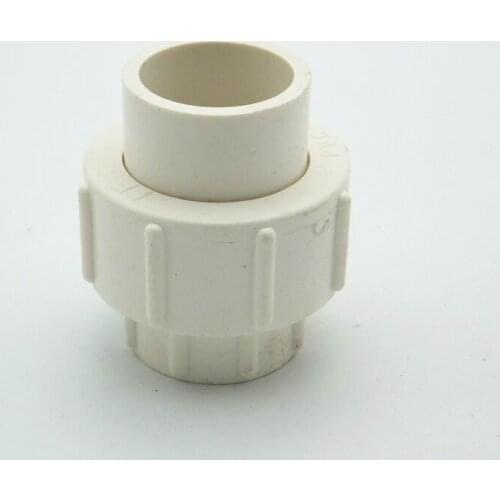 20mm ID PVC Union Pipe Fittings Coupler Water Connector For Garden Irrigation System Hobby DIY