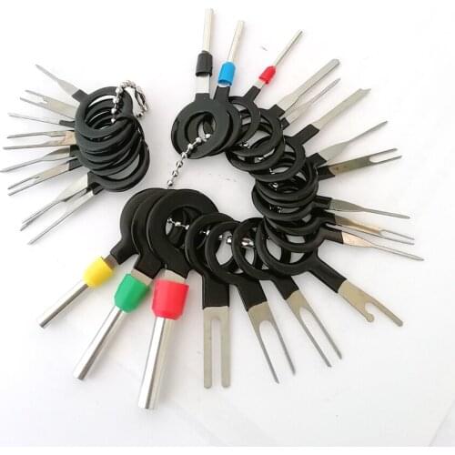26Pcs Car Wire Terminal Removal Tool Wiring connector Pin Extractor Puller Tools