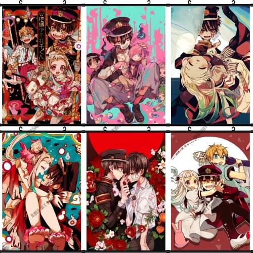 Anime Canvas Painting Wall Art Ground-bound Boy Hanako-kun Posters and Prints Room Decoration Pictures for Living Room Decor