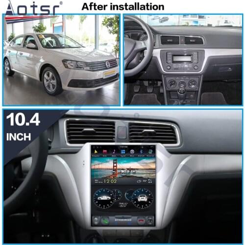 For VW Lavida 2016 2017 2018 Tesla Android Car Radio Player GPS Navigation Auto Stereo Multimedia Video Headunit carplay 4G SIM
