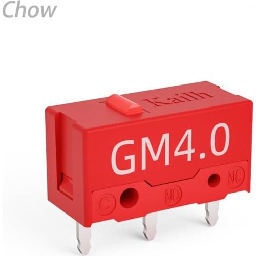 6pcs Kailh GM 4.0 Button Switch Mouse Switch Microswitch For gaming Mouse Logitech used on computer mice left & right button