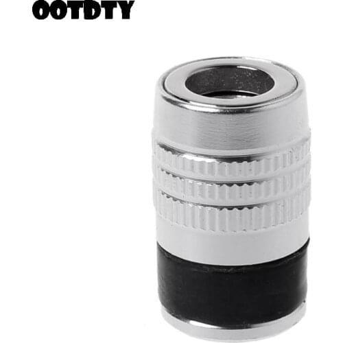 OOTDTY Magnetic Ring 1/4" 6.35mm Metal Strong Magnetizer Screw Electric Phillips Screwdriver Bits