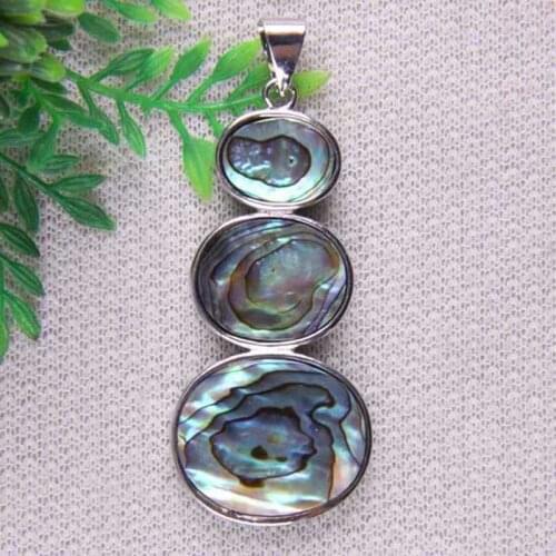 Natural New Zealand Abalone Shell Pendant Fashion Jewelry S152