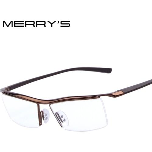 Men Optical Frames Eyeglasses Frames Rack Commercial Glasses Fashion Frame Myopia Titanium Frame TR90 Legs S'441