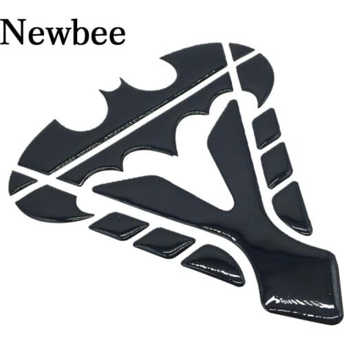 Newbee 3D Carbon Motorcycle Decal Gas Fuel Tank Pad Protector Cover Fiber Style Car Sticker For Suzuki BMW Honda Yamaha Kawasaki