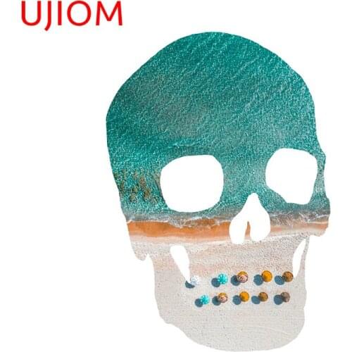 UJIOM Cartoon Skeleton Wall Stickers Room Decor Sticker Home Decoration Accessories Bathroom Waterproof Decals Toilet Wallpapers