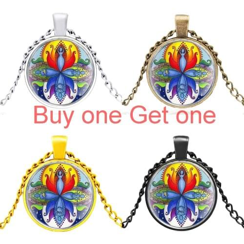 Classic Portal Da Divina Luz Design Glass Dome Black Pendant Necklace Men Women High Quality Jewelry Accessories Best Gifts