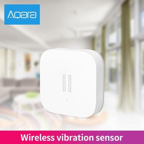Aqara Smart Vibration Sensor Zigbee Motion Shock Sensor Detection Alarm Monitor Built In Gyro for xiaomi mijia smart home