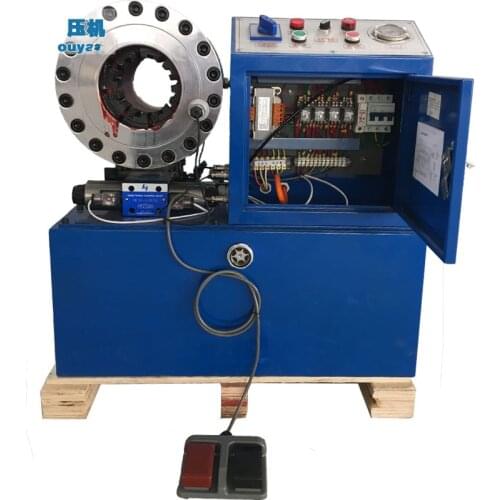 Hight quality 1/4" to 2" 4SH/SP BNT69 hydraulic hose crimping machine