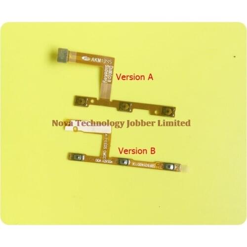 Wyieno 10Pcs/Lot 6032 Power Button Ribbon For Alcarel OneTouch Idol Alpha Switch On/Off Flex Cable Repair Parts