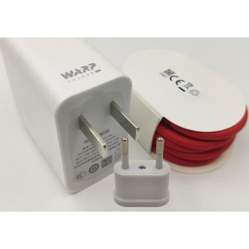For Oneplus 7 7T 8 9 Pro USB Warp Charger 30w Dash Charge Power Adapter 5V6A Fast Charge Cable For Oneplus Nord N10 N100 8T 6T 6