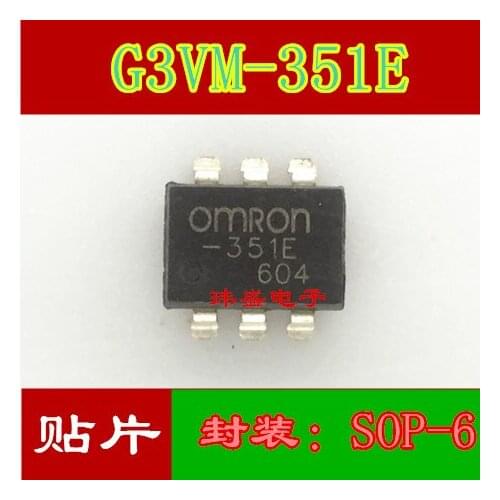 10pcs G3VM-351E SOP-6 OMROM-351E