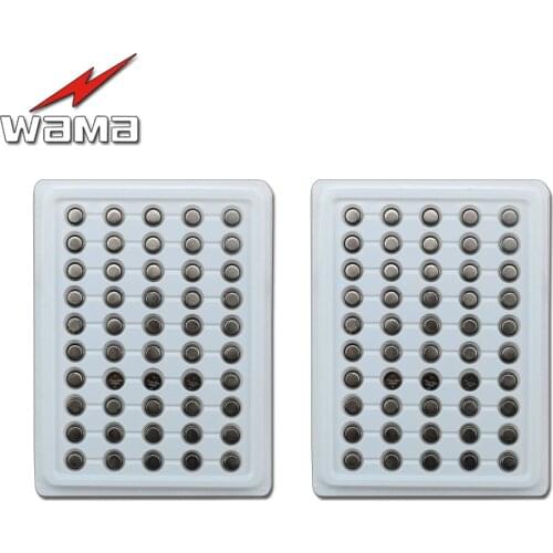 100pcs/2pack of Wama New CR927 3V 30mAh Button Cell Coin Batteries DL927 BR927 ECR927 5011LC Lithium Lamps Electronic Battery