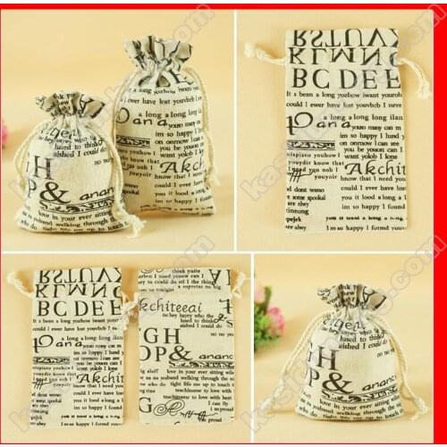 200pcs/lot) Wholesale printed fabric gift bag