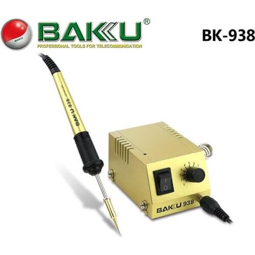 220V BAKU BK-938 Mini Soldering Station Portable Powerful Fast Heating for SMD SMT DIP Soldering Work Long Life EU Plug