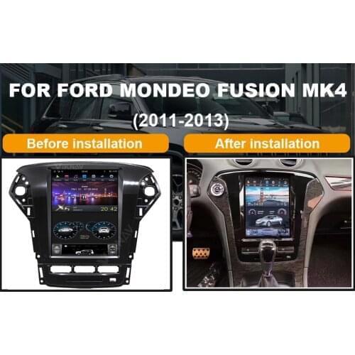 Android System vertical screen Car GPS navigation For-FORD-mondeo fusion mk4 2011-2013 Multimedia Radio DVD