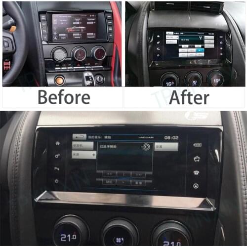 For Jaguar F-Type Ftype SVR X152 2013 - 2018 Android 10 Car Stereo Car Radio with Screen Car GPS Navigation Tape Recorder