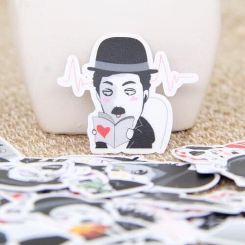 40pcs Waterproof Cool Man Crazy Men Scrapbooking Stickers Decorative Paper for DIY Craft Photo Albums Decals Diary Deco