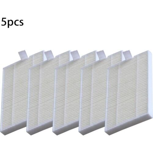 5pcs/lot Robot Vacuum Cleaner Filter For ABIR X6 X5 X8 Vacuum Cleaner Absolute Parts Highly Matched With The Original