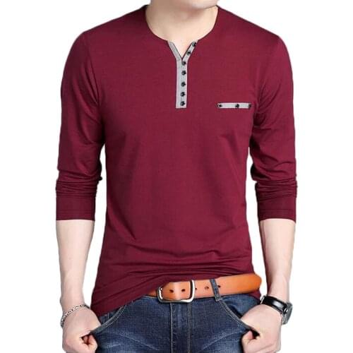 New 2021 Tshirt T-shirt Men Fashion Long Sleeve Cotton Tee Shirts Mens Autumn Casual Slim Fit T Shirt clothes camiseta masculina