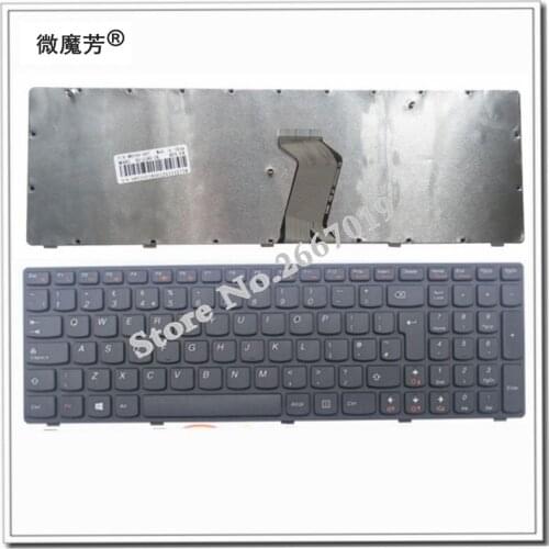 UK Laptop keyboard for LENOVO G580 Z580A G585 Z585 G590 Z580 keyboard